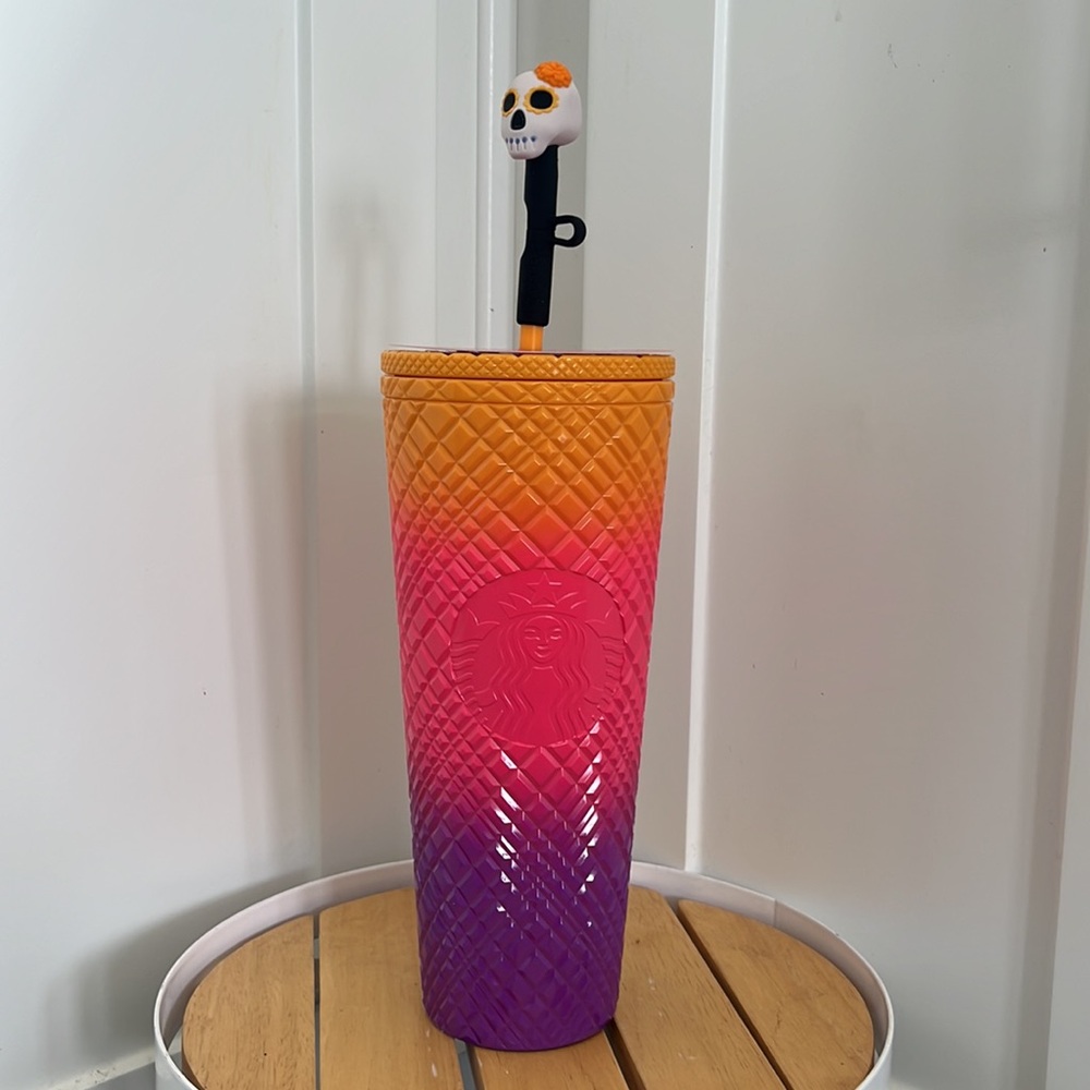 NWT - Starbucks Dia De Los Muertos Venti Tumbler Cup Halloween